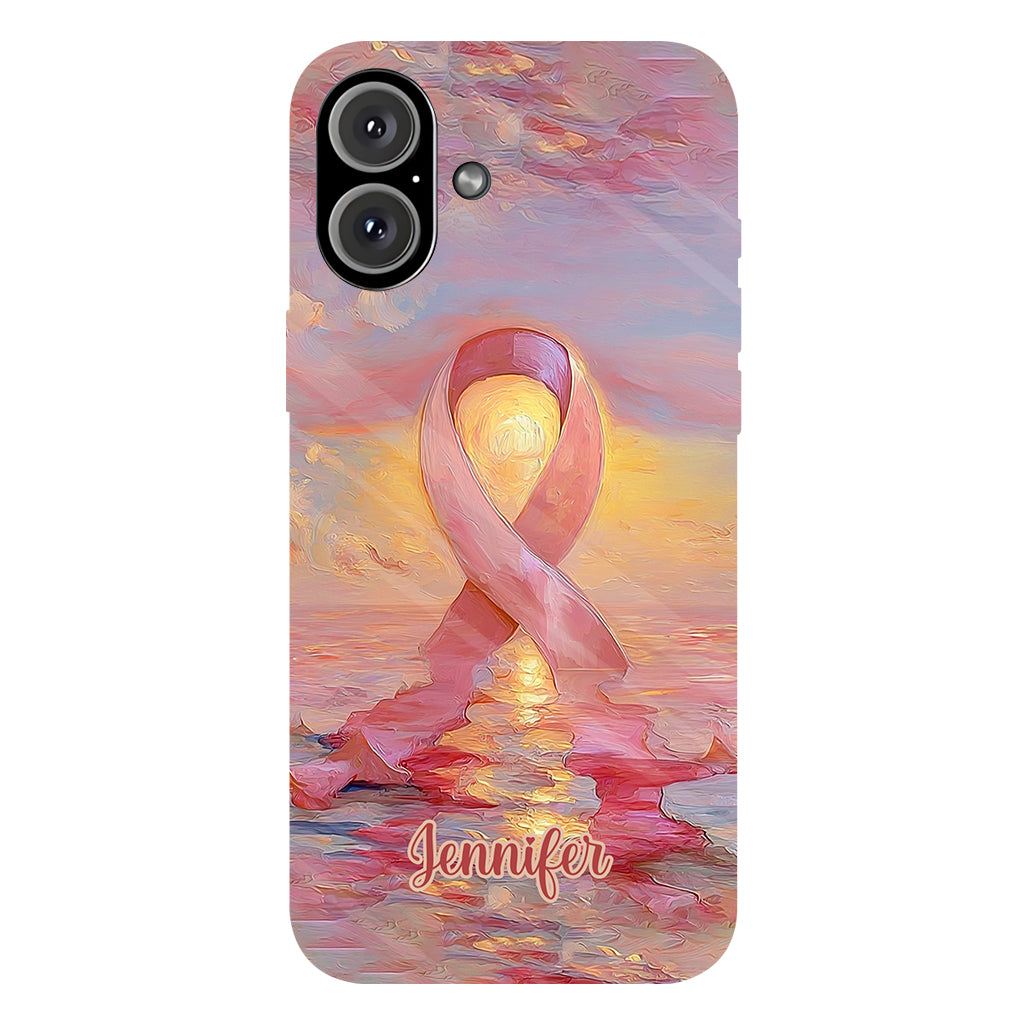 Strong Warriors - Personalized Breast Cancer Awareness Full Print Phone Case