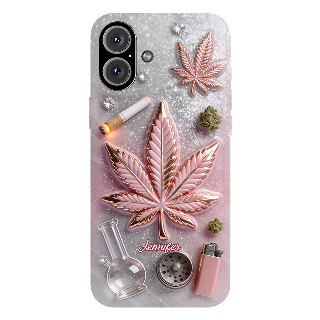 Magic Leaf - Personalized Weed Full Print Phone Case
