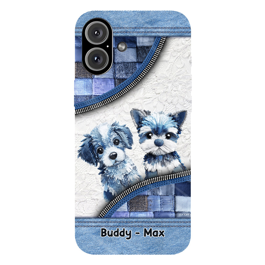 Cute Dogs - Personalized Dog Full Print Phone Case