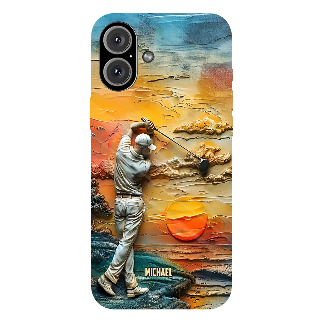 Golf Is My Life - Personalized Golf Full Print Phone Case