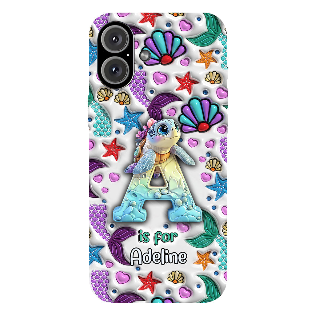 Cute Turtles - Personalized Turtle Full Print Phone Case