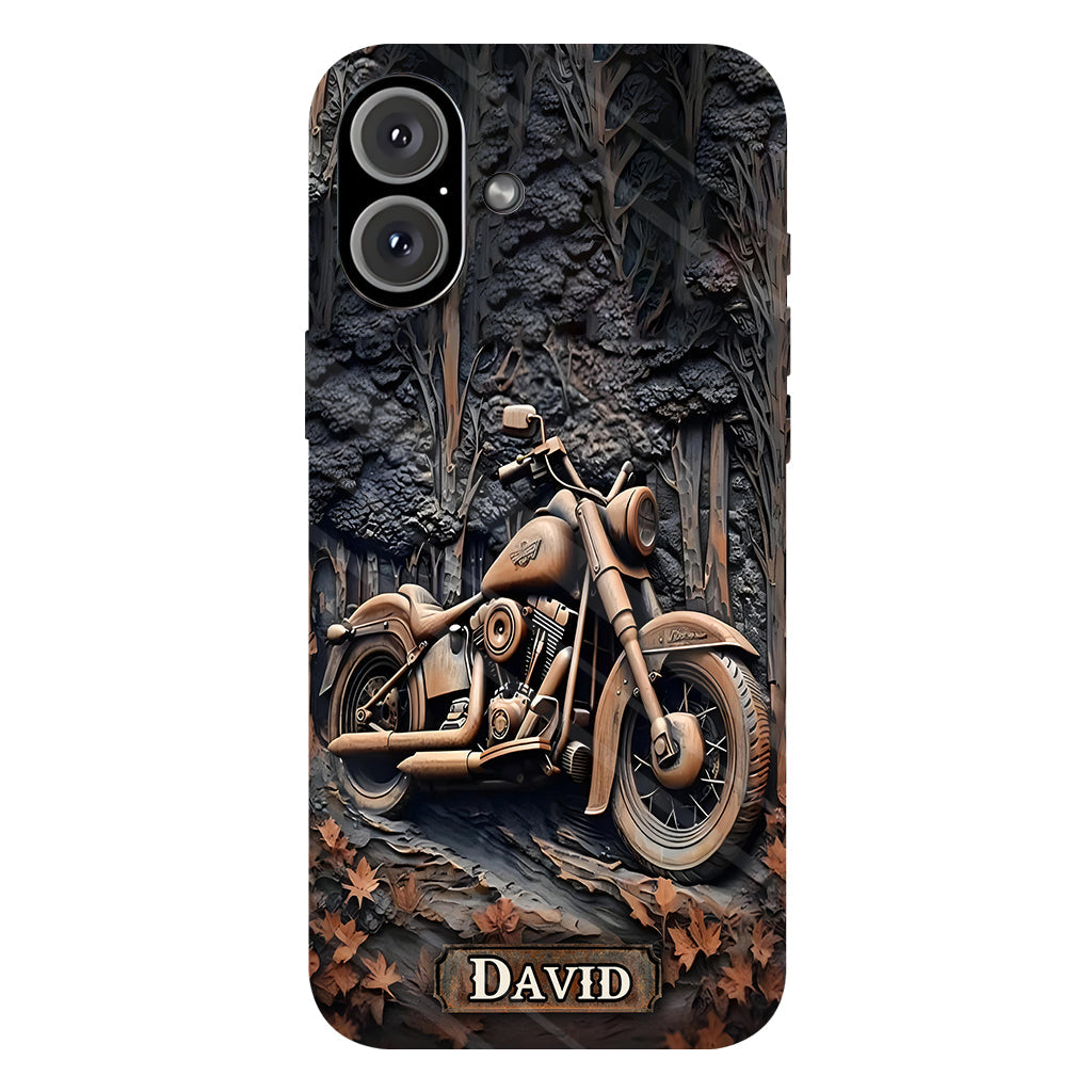 Time To Ride - Personalized Biker Full Print Phone Case