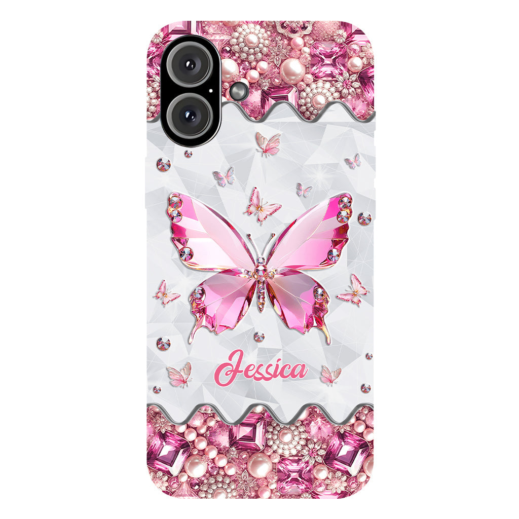 Love Butterfies - Personalized Butterfly Full Print Phone Case