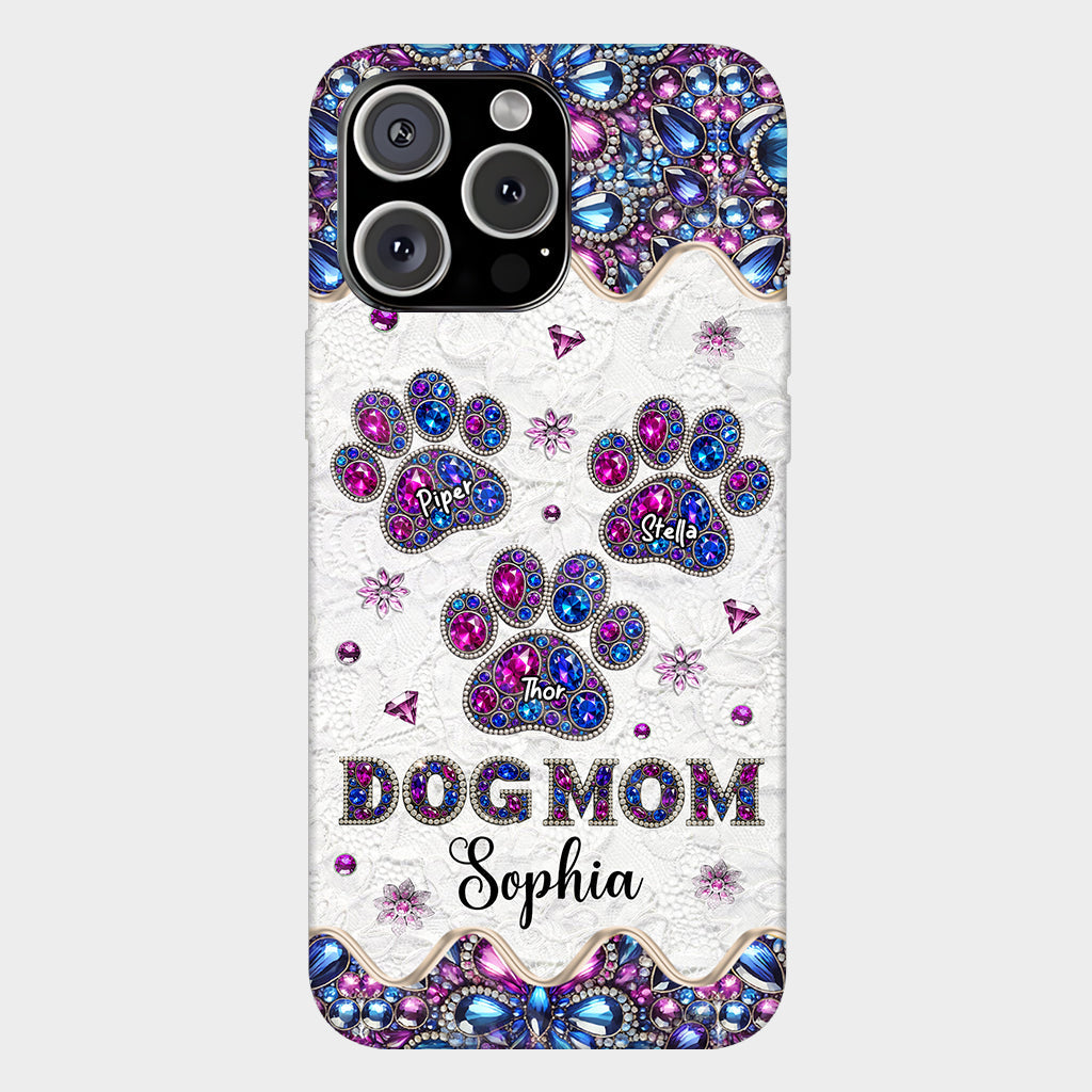Dog Mom - Personalized Dog Full Print Phone Case