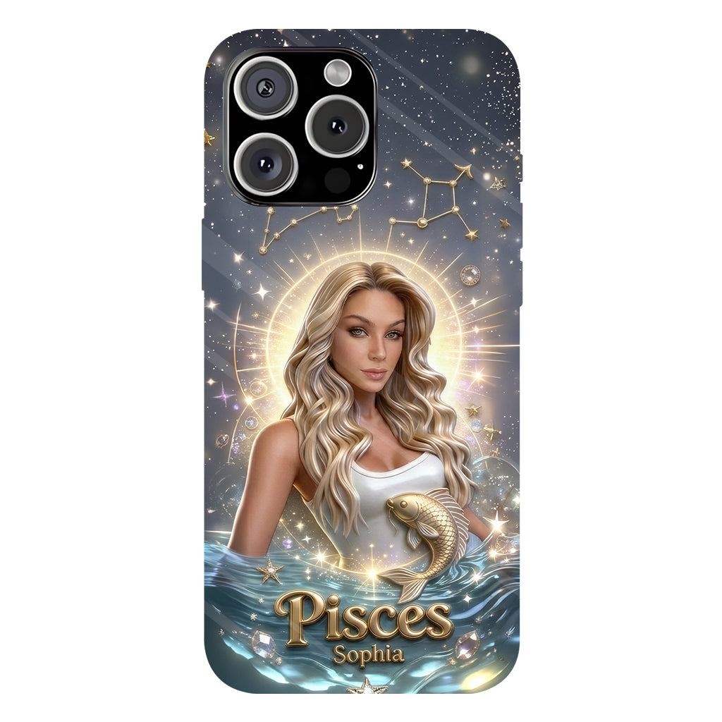 Horoscope Sign, Lucky Charm - Personalized Horoscope Full Print Phone Case