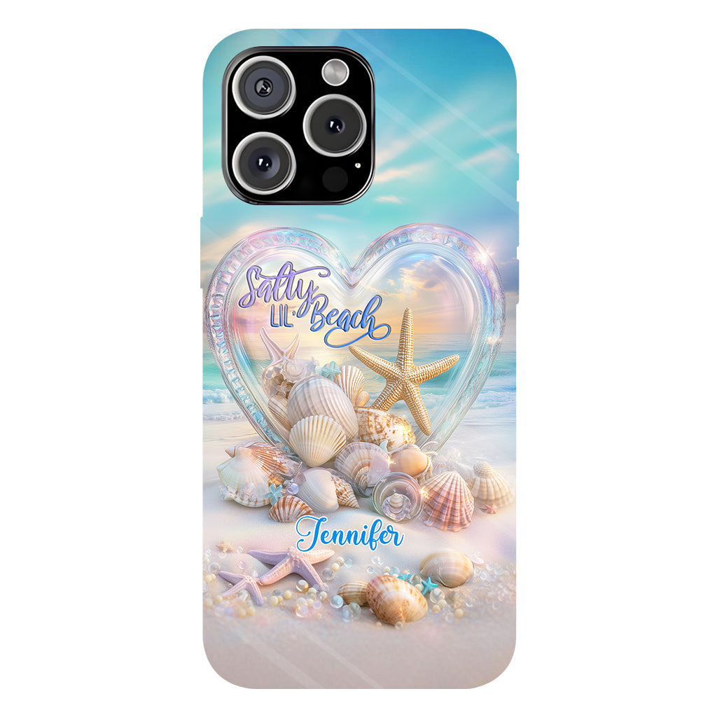 Salty Lil Beach - Personalized Sea Lover Full Print Phone Case