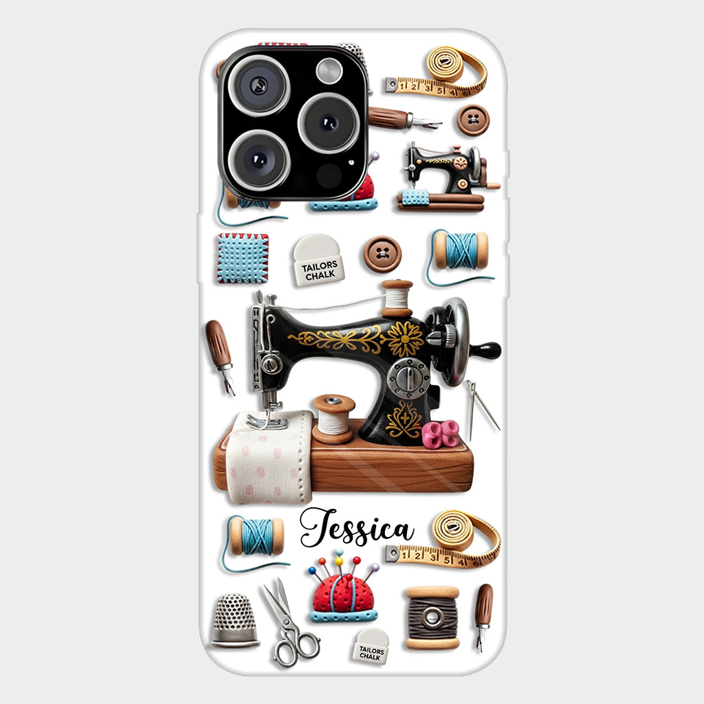 Stunning Sewing Machine - Personalized Sewing Full Print Phone Case