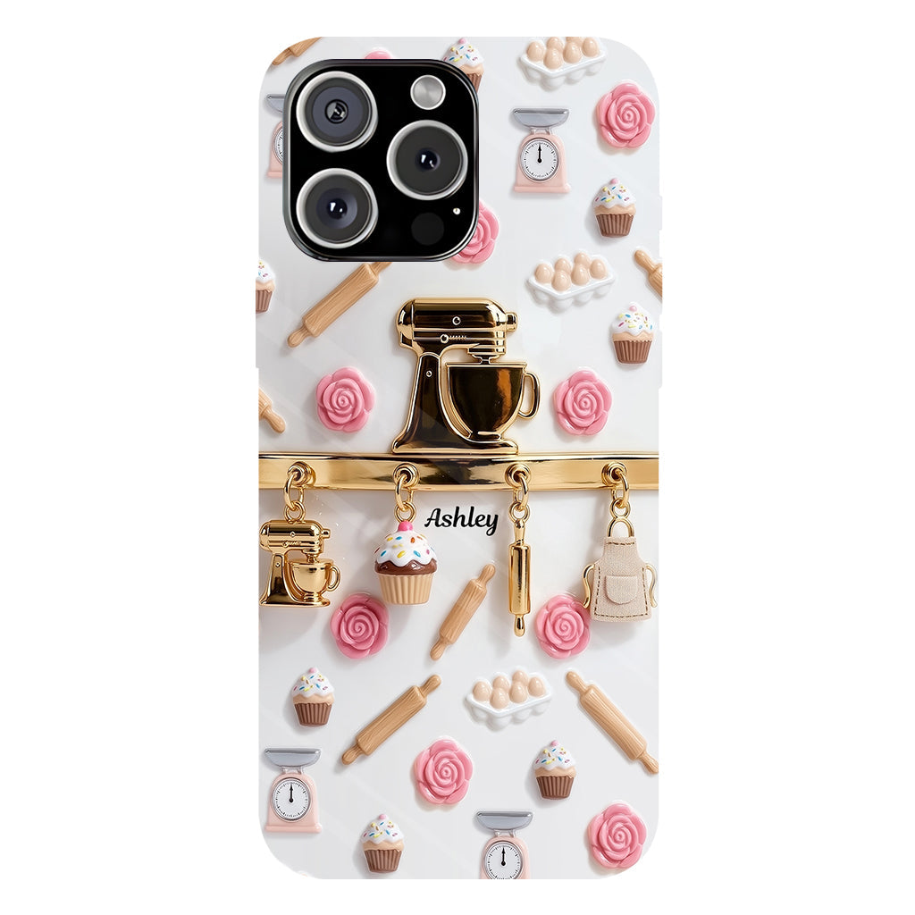 Baking Charms - Personalized Baking Full Print Phone Case