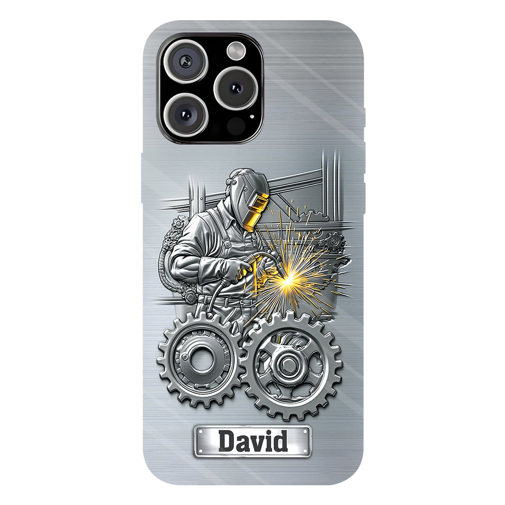 Strong Ones Become Welder - Personalized Welder Full Print Phone Case