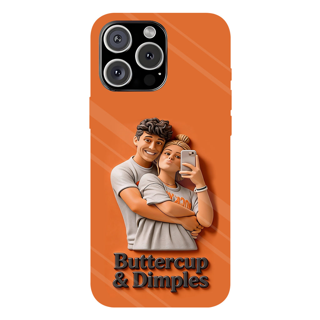 Custom From Any Photo - Perfect Valentine's Day Gift - Personalized Couple Full Print Phone Case