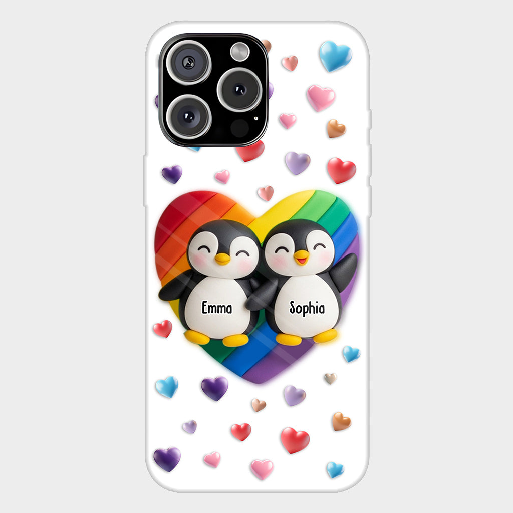 Love Is Love - Personalized LGBT Support Full Print Phone Case