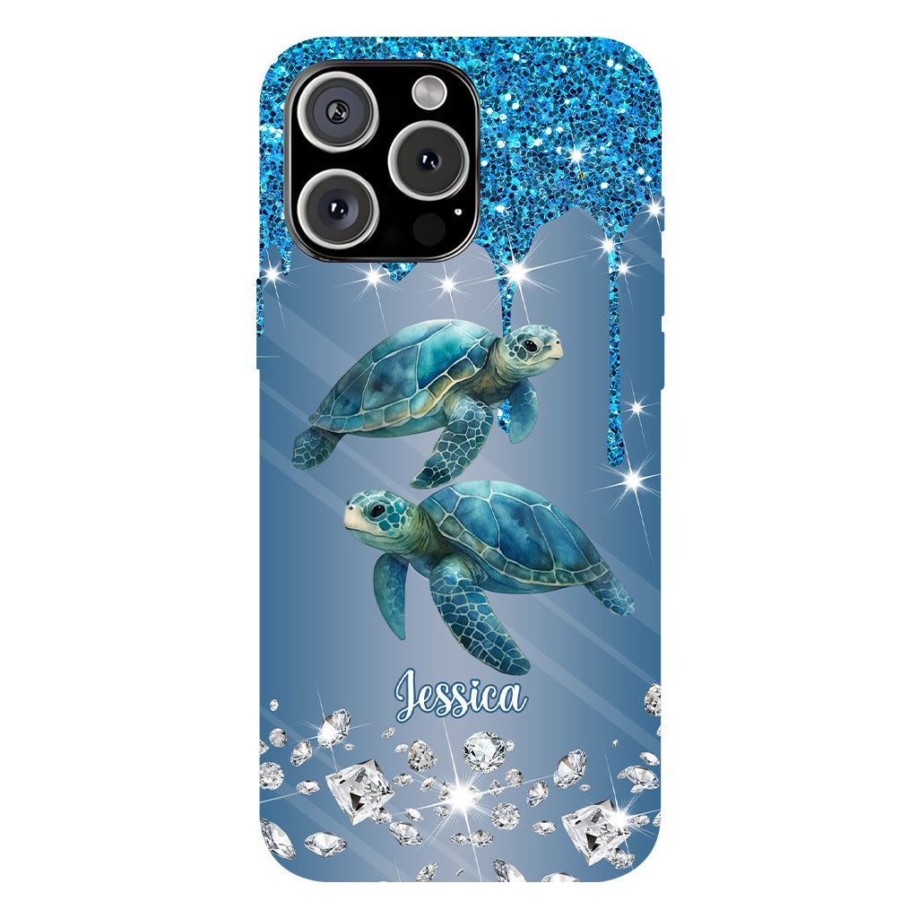 Beautiful Dolphins/ Turtles/ Whale... Gift For Sea Lover - Personalized Sea Lover Full Print Phone Case