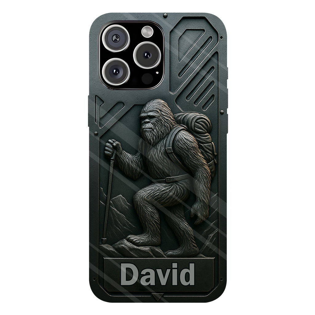 Sasquatch - Personalized Hiking Full Print Phone Case