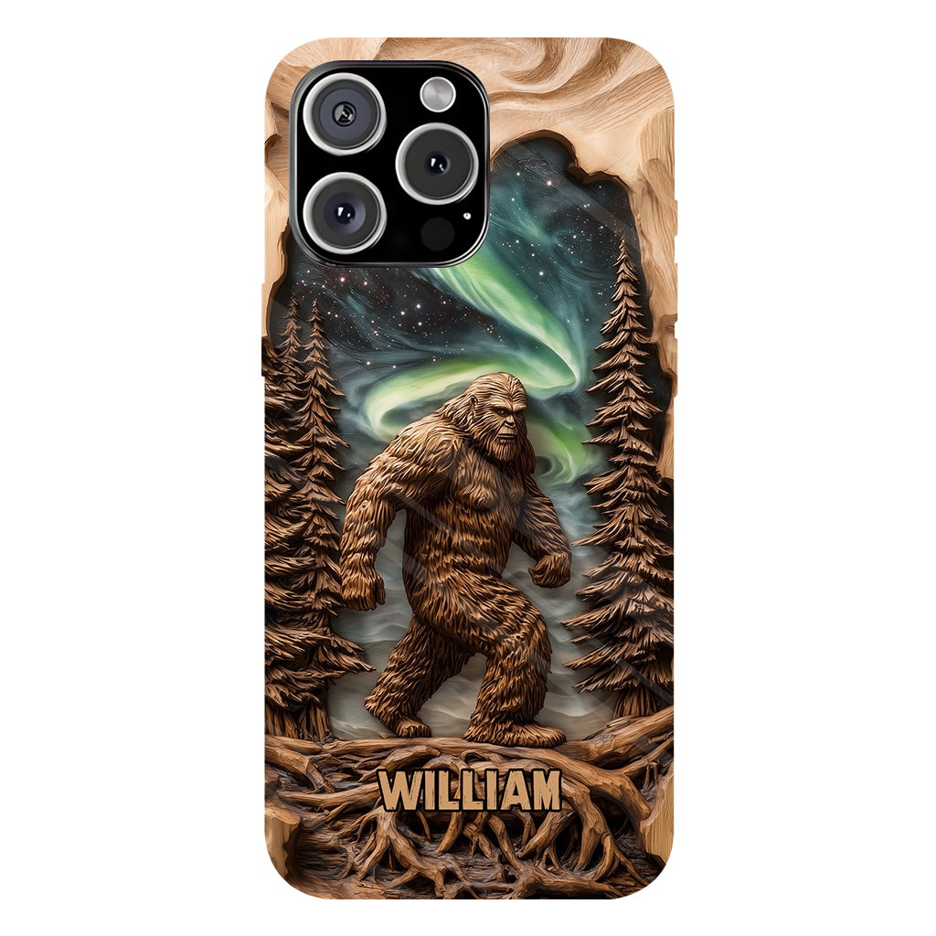Into The Forest I Go - Personalized Hiking Full Print Phone Case