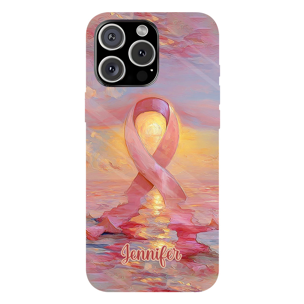 Strong Warriors - Personalized Breast Cancer Awareness Full Print Phone Case