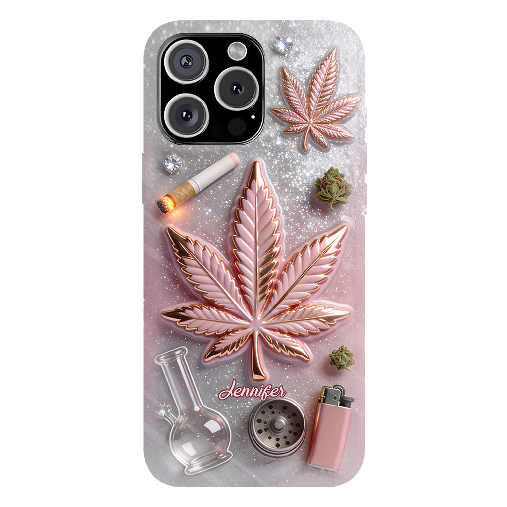 Magic Leaf - Personalized Weed Full Print Phone Case
