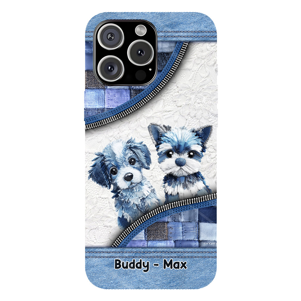 Cute Dogs - Personalized Dog Full Print Phone Case