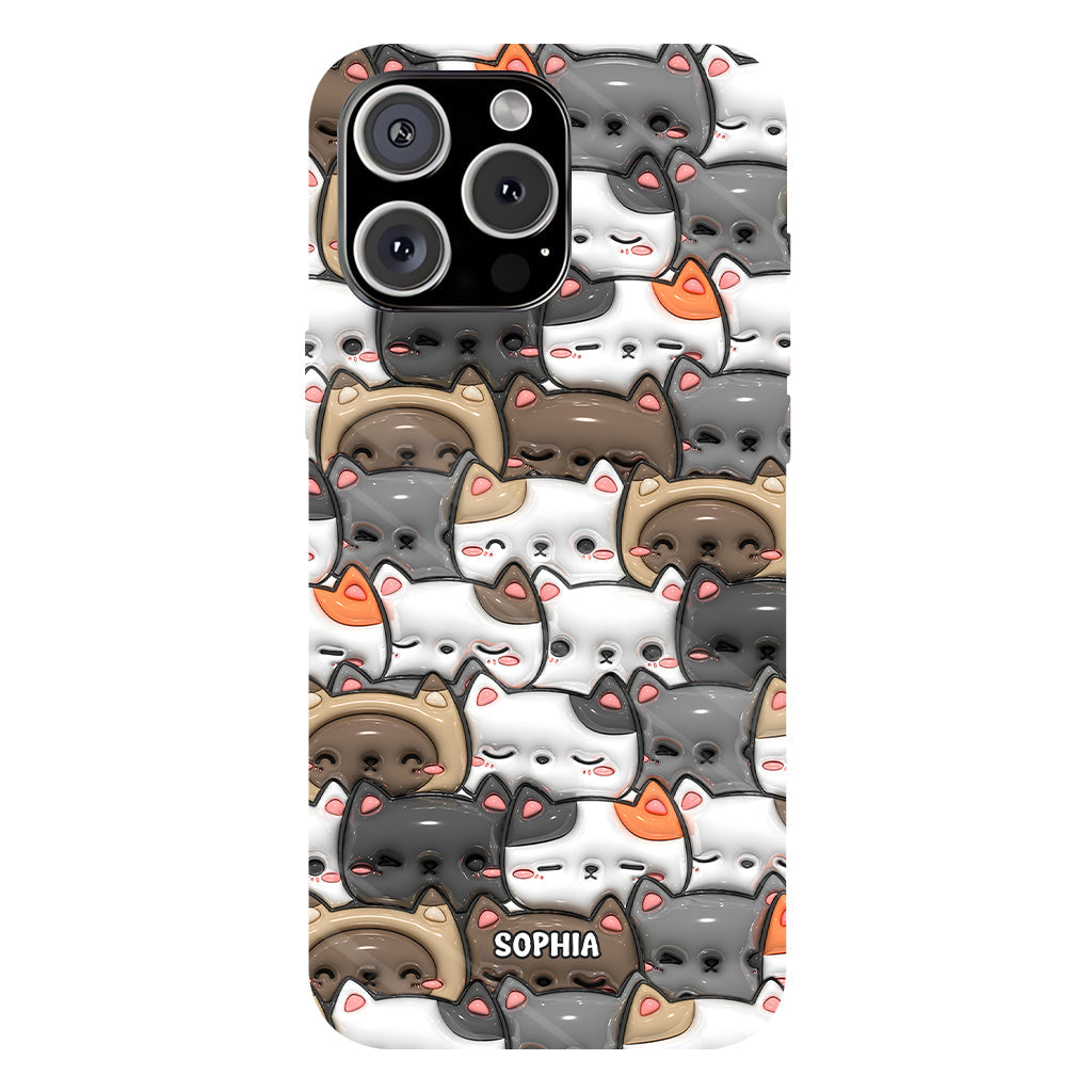 Yes I Do Need All These Cats - Personalized Cat Full Print Phone Case
