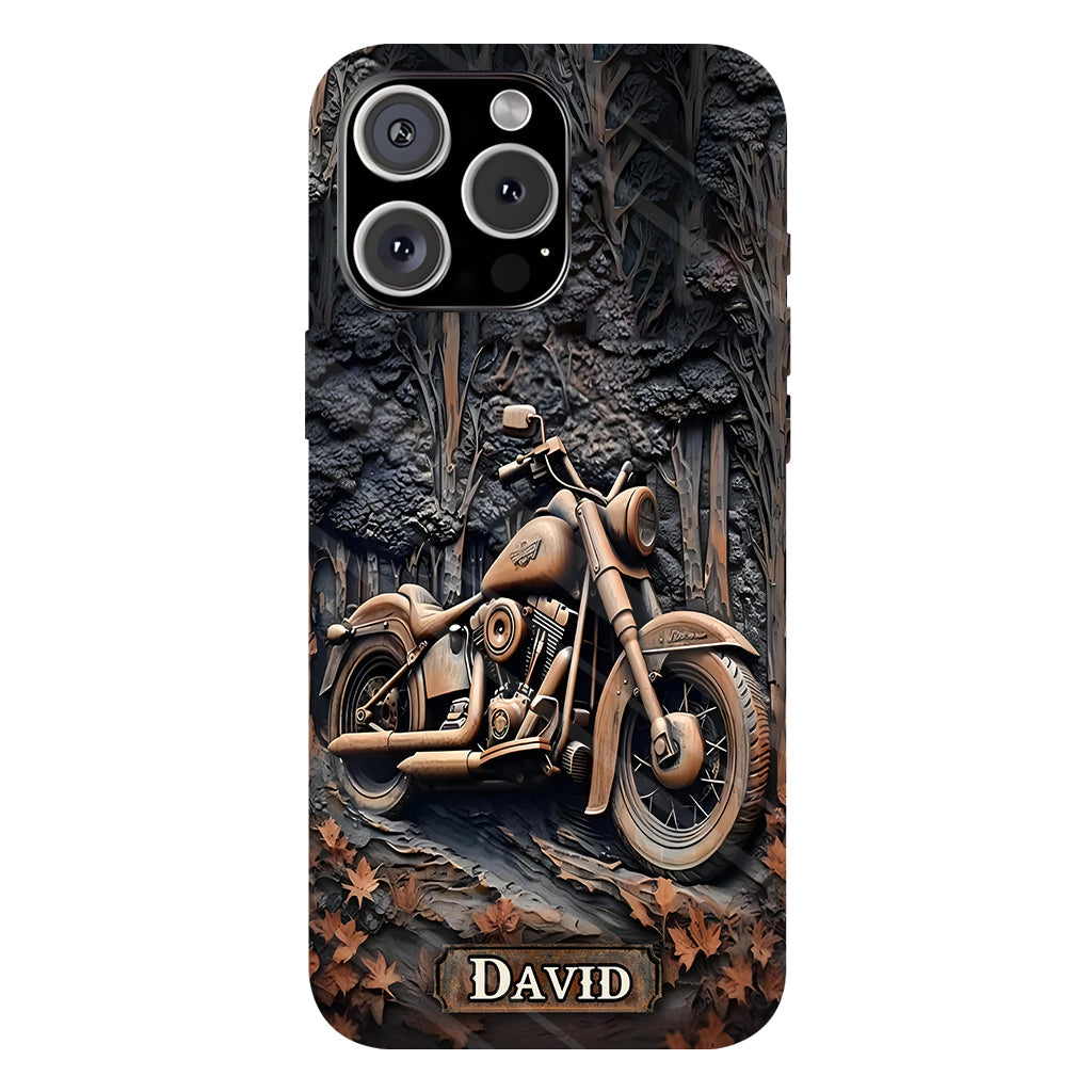 Time To Ride - Personalized Biker Full Print Phone Case