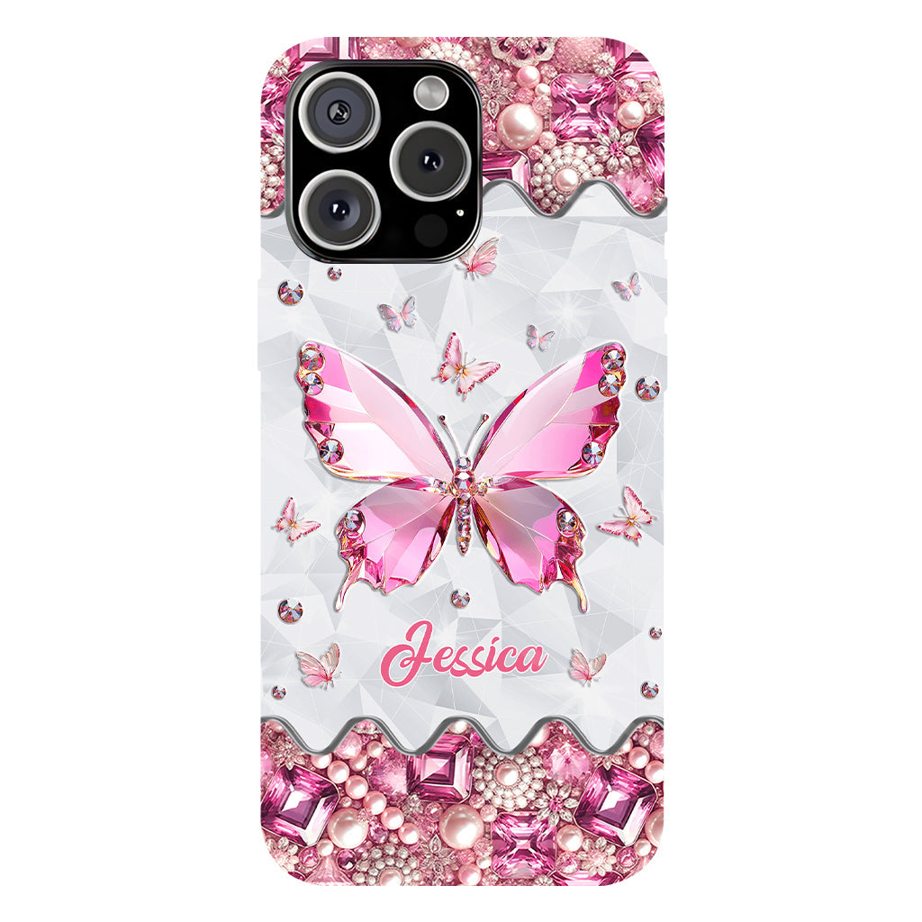 Love Butterfies - Personalized Butterfly Full Print Phone Case