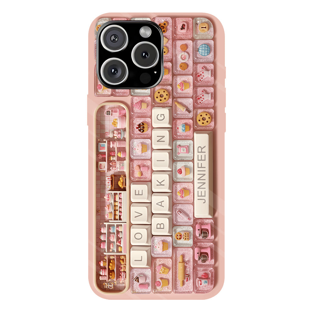 Love Baking - Personalized Baking Full Print Phone Case