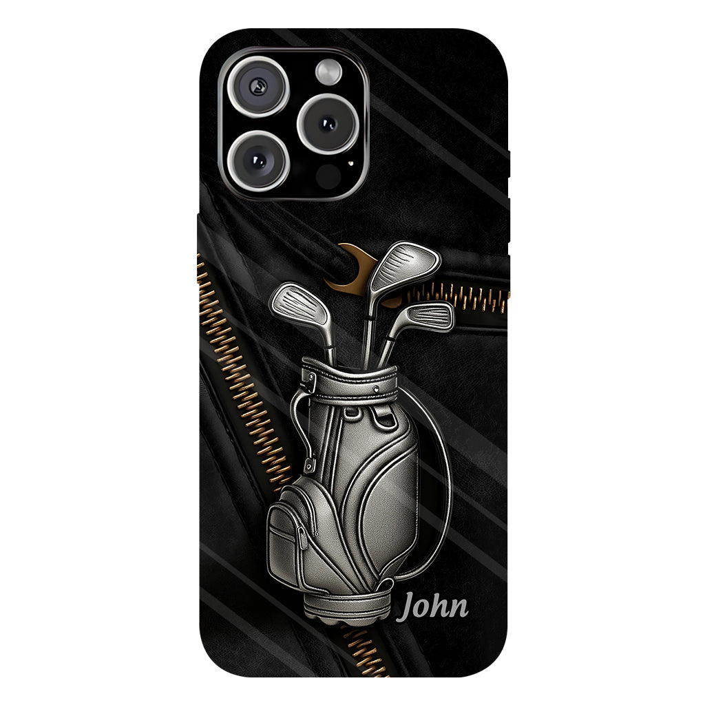 Golf Is A Good Walk Spoiled - Personalized Golf Full Print Phone Case