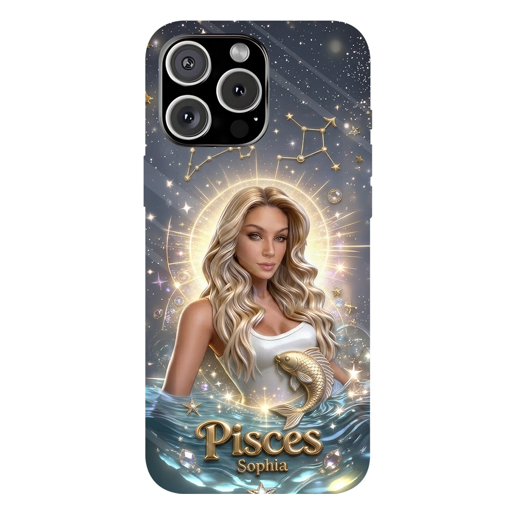 Horoscope Sign, Lucky Charm - Personalized Horoscope Full Print Phone Case
