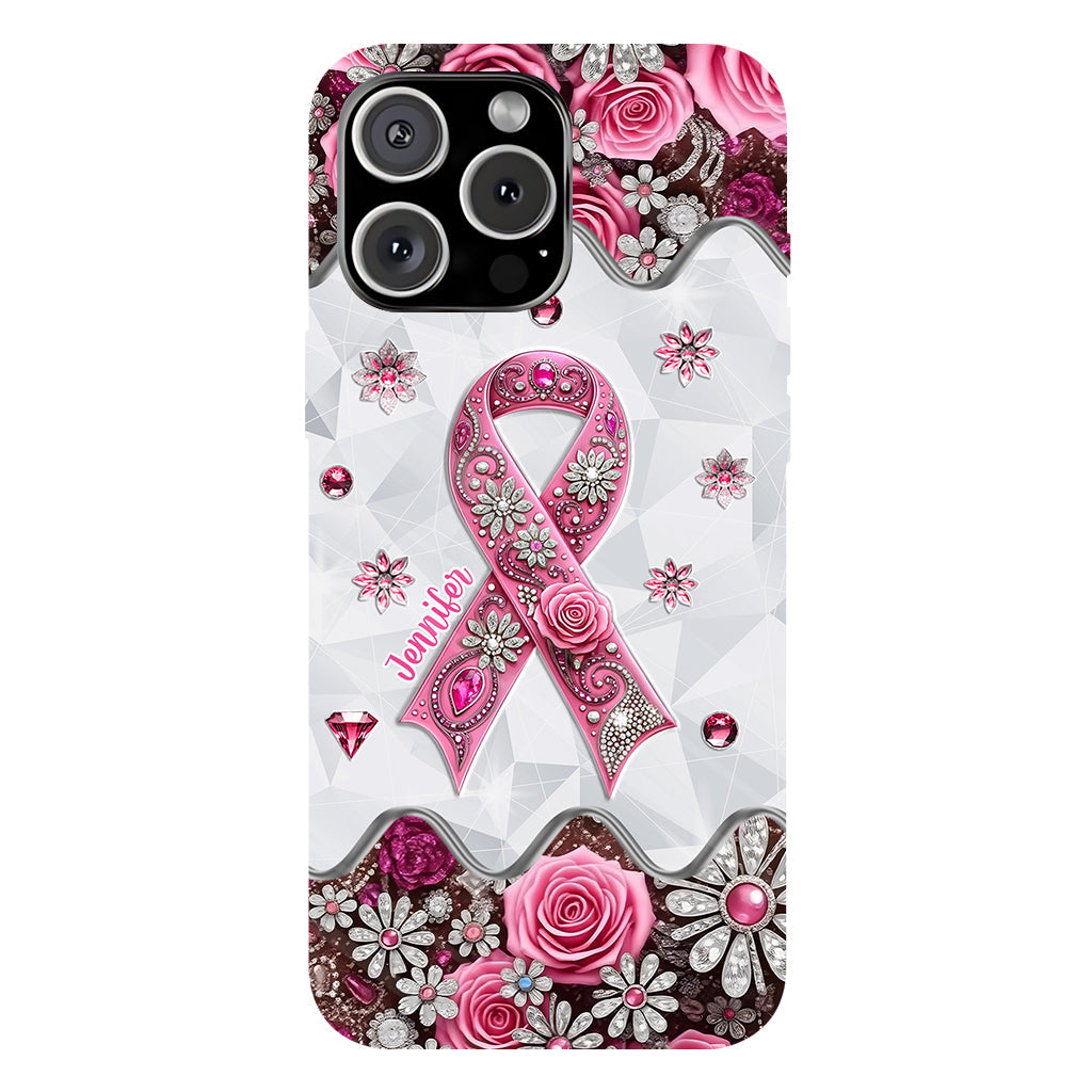 Breast Cancer Awareness - Personalized Breast Cancer Awareness Full Print Phone Case