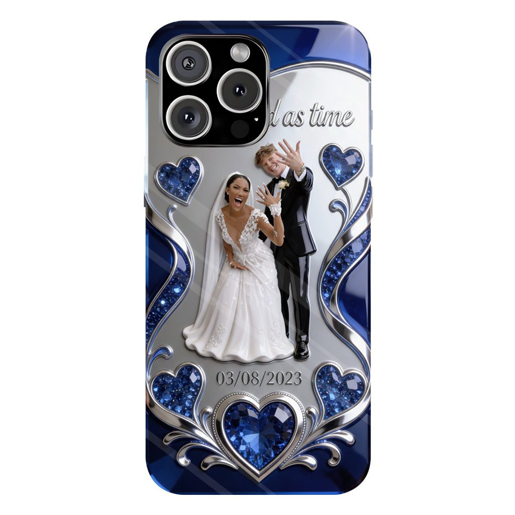 Anniversary - Personalized Couple Full Print Phone Case