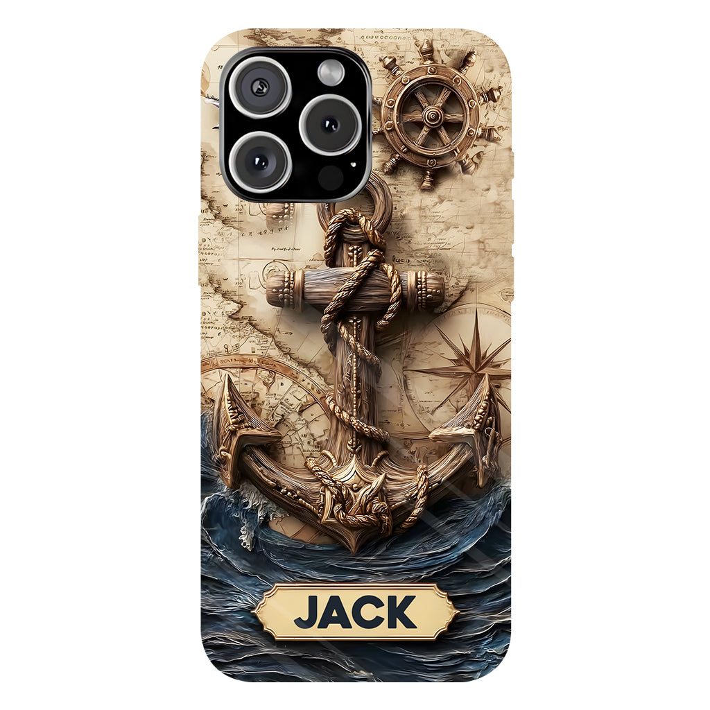 Proud Sailor - Personalized Boating Full Print Phone Case