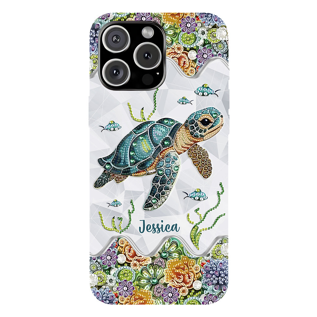 Just A Girl Who Loves Turtle - Personalized Turtle Full Print Phone Case