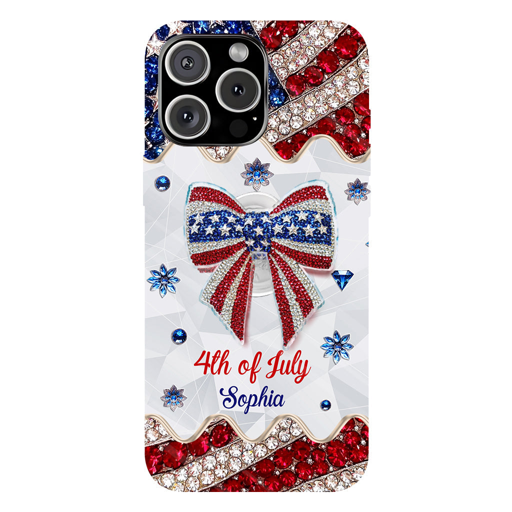 Independence Day - Personalized Independence Day/ 4th of July Full Print Phone Case & Phone Grip