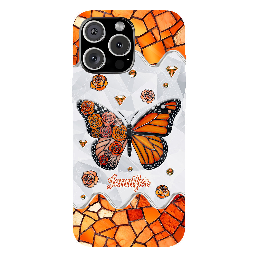 Beautiful Butterfly - Personalized Butterfly Full Print Phone Case