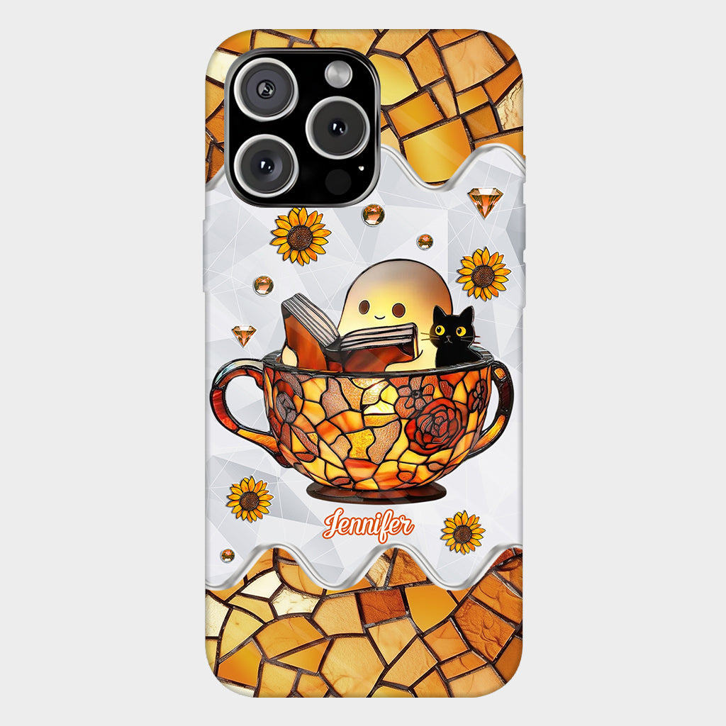 Spooky Ghost - Personalized Halloween Full Print Phone Case