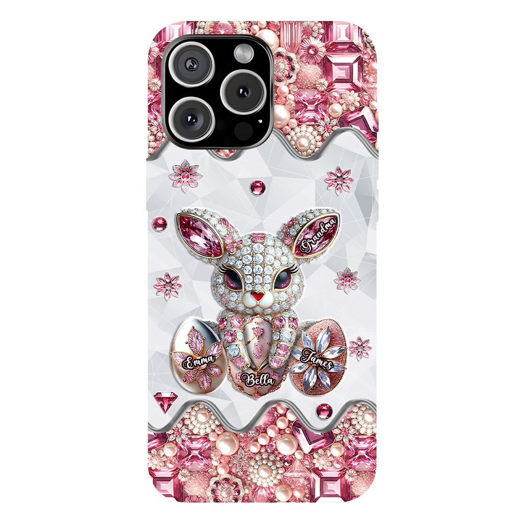 Easter Bunny - Personalized Grandma Full Print Phone Case