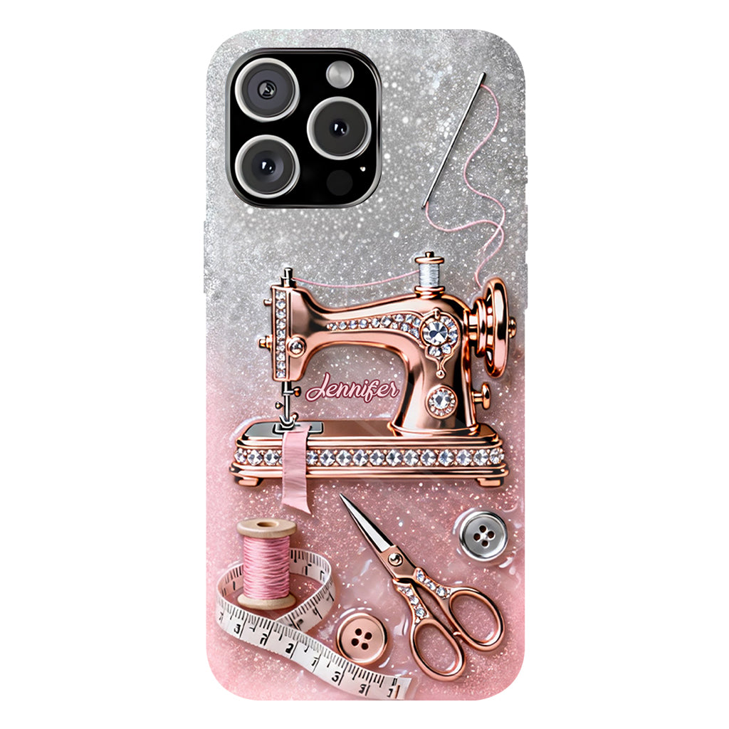 Love Sewing - Personalized Sewing Full Print Phone Case