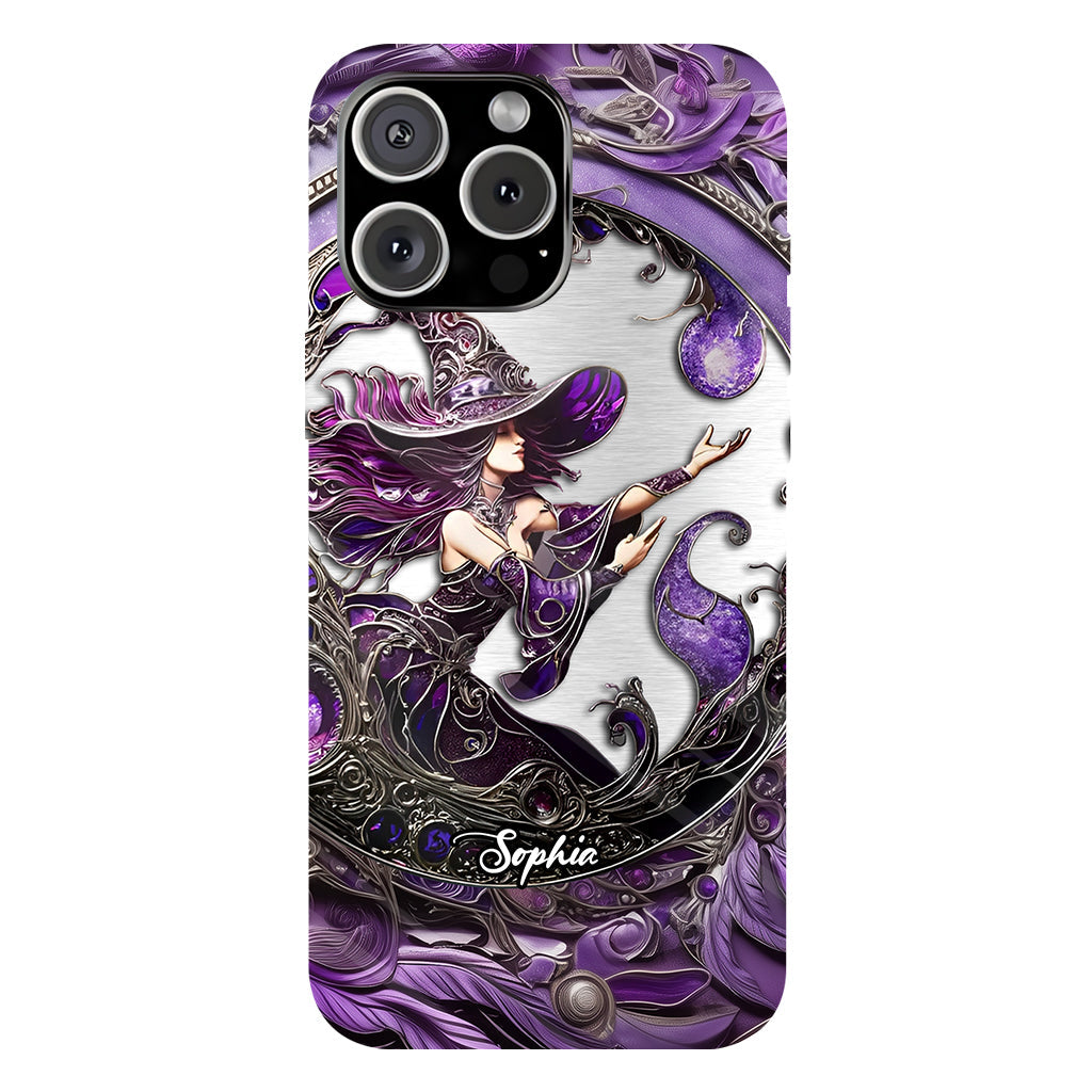 Beautiful Witch - Personalized Witch Full Print Phone Case