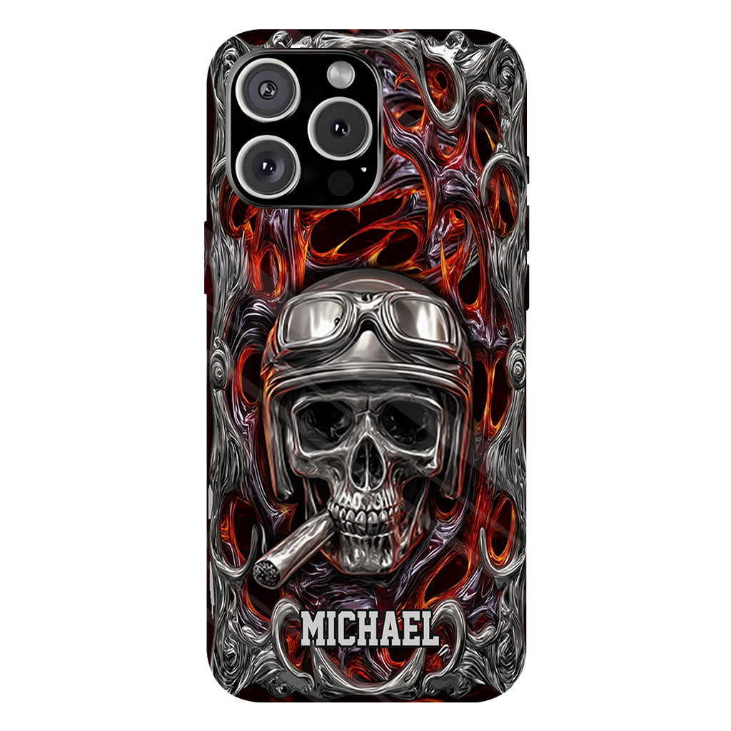 Ride Or Die - Personalized Biker Full Print Phone Case