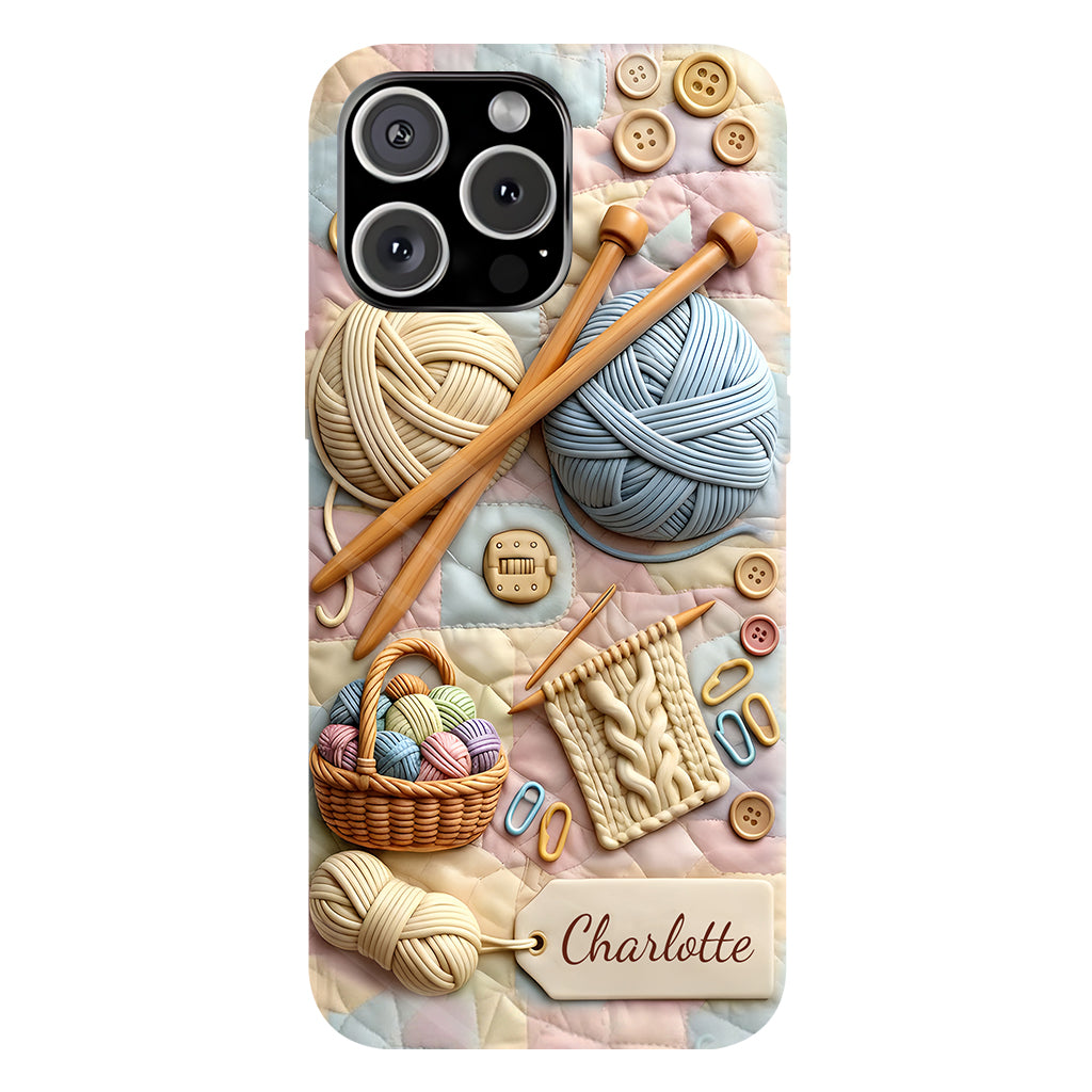 Love Sewing - Personalized Sewing Full Print Phone Case