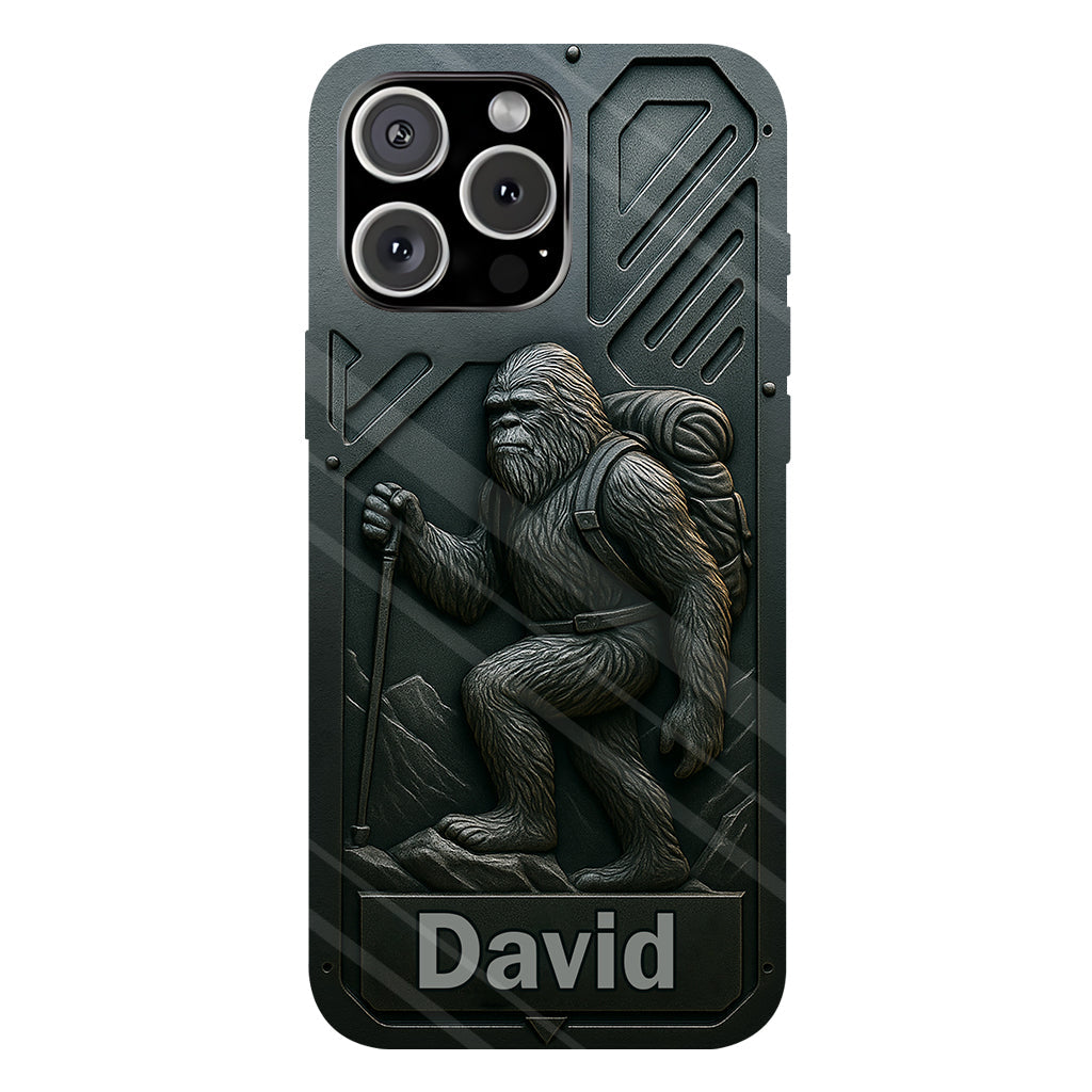 Sasquatch - Personalized Hiking Full Print Phone Case