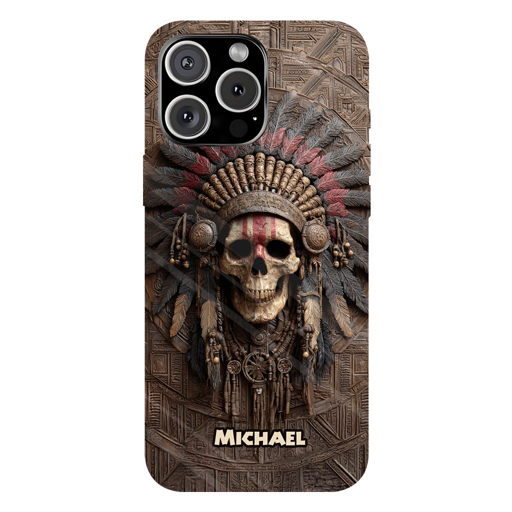 Proud Native - Personalized American Indian Full Print Phone Case