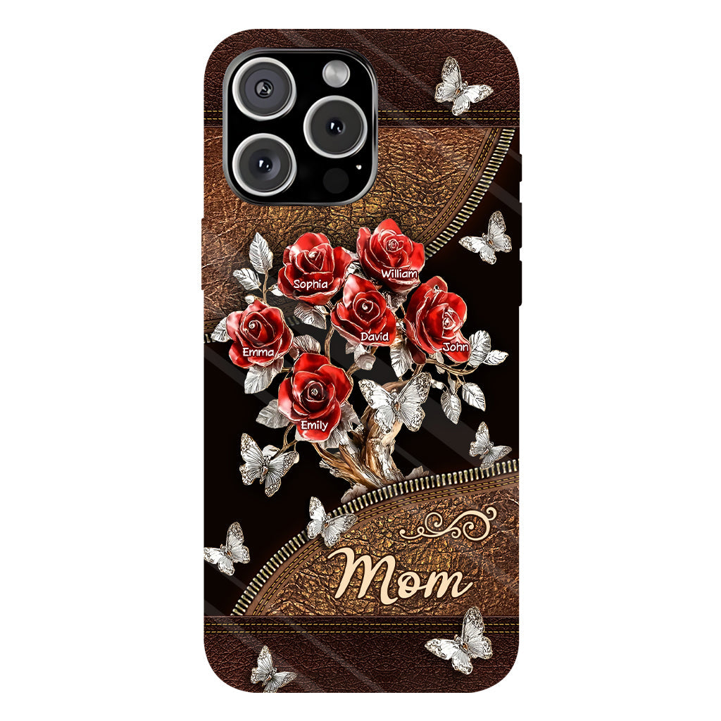 Beautiful Roses Gift For Mom, Grandma,... - Personalized Mother Full Print Phone Case