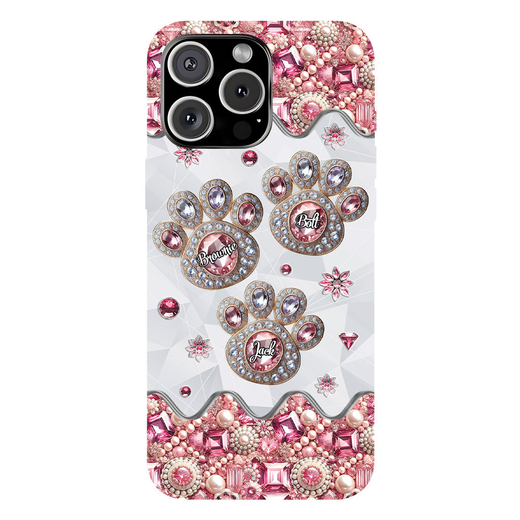 Life Is Better With My Dogs - Personalized Dog Full Print Phone Case