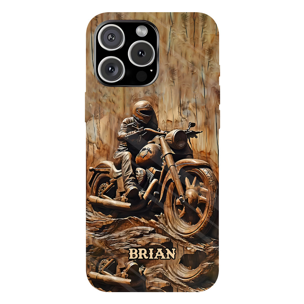 Biker - Personalized Biker Full Print Phone Case