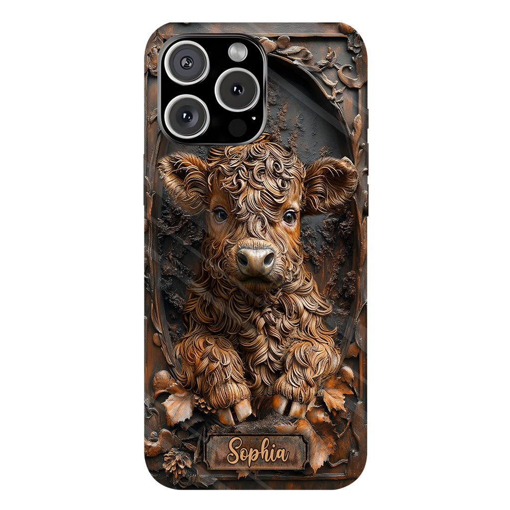 Baby Cow - Personalized Full Print Phone Case