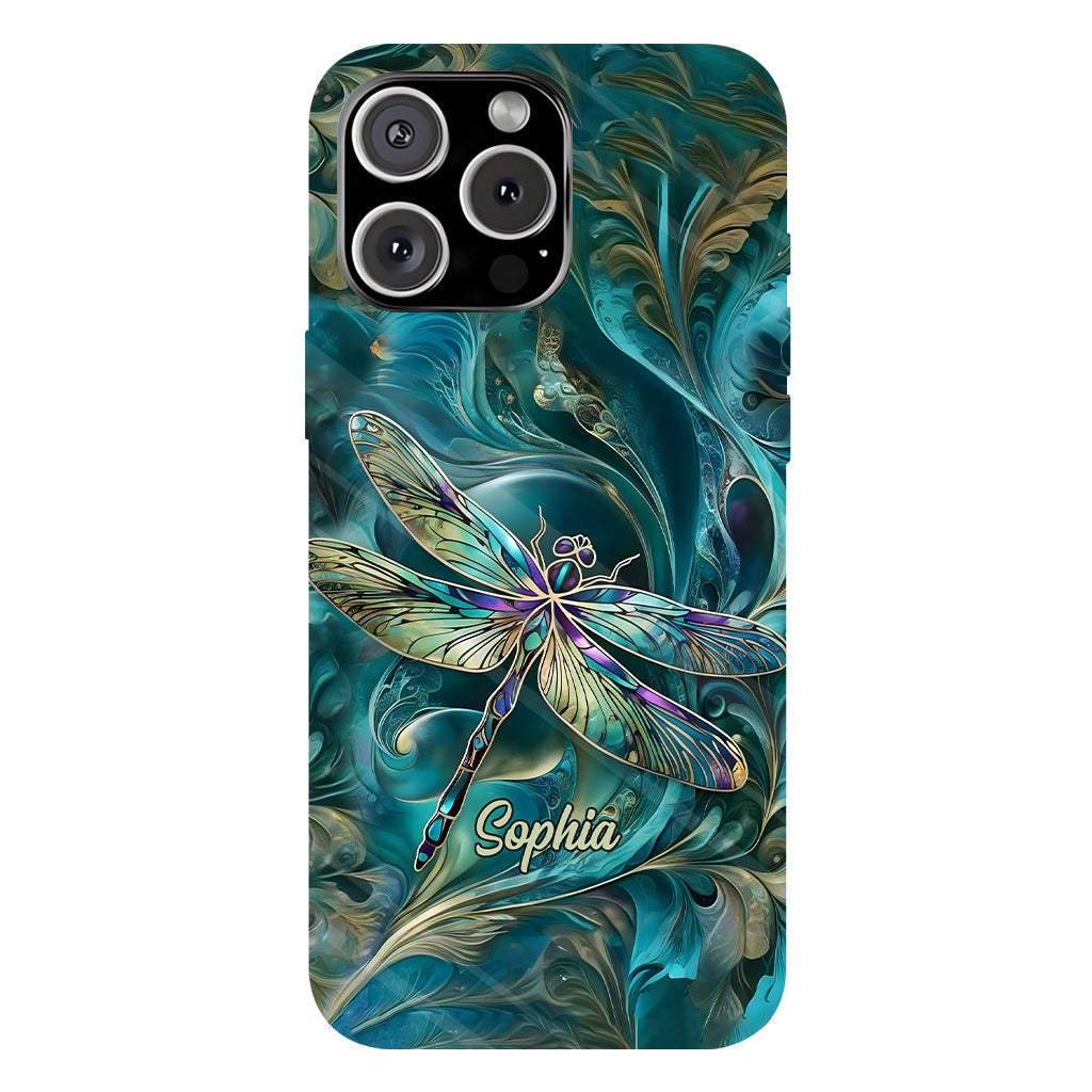 Beautiful Dragonfly - Personalized Dragonfly Full Print Phone Case