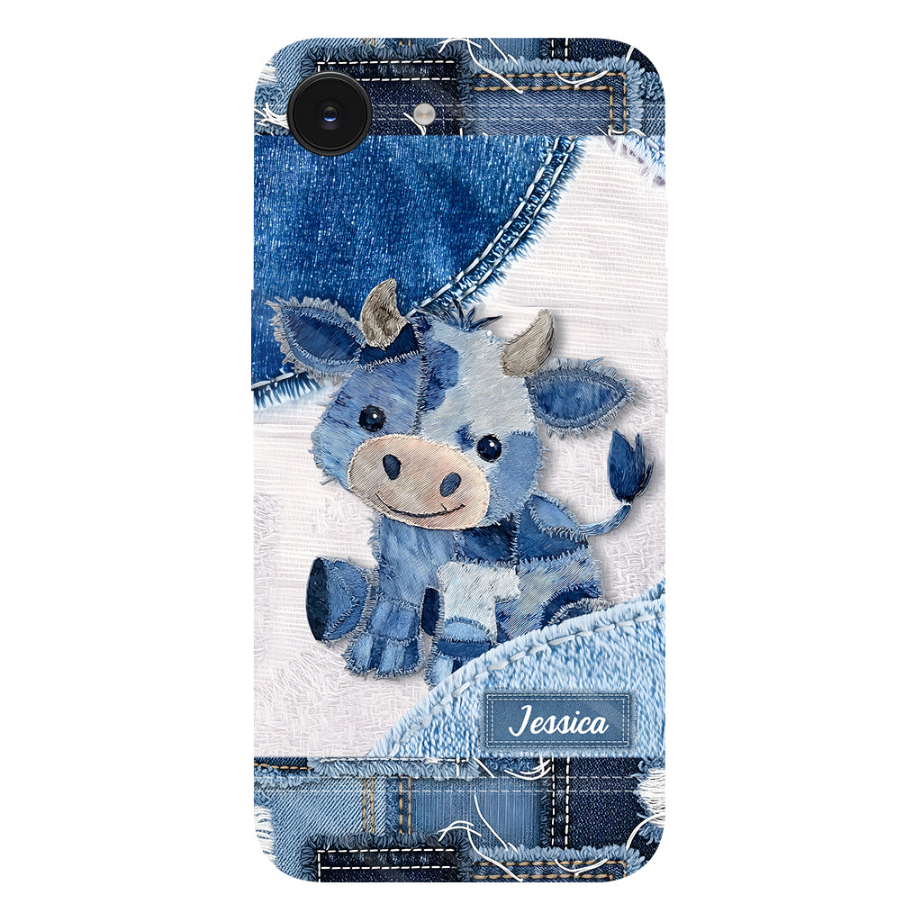 Cute Highland Cow - Personalized Highland Cow Full Print Phone Case