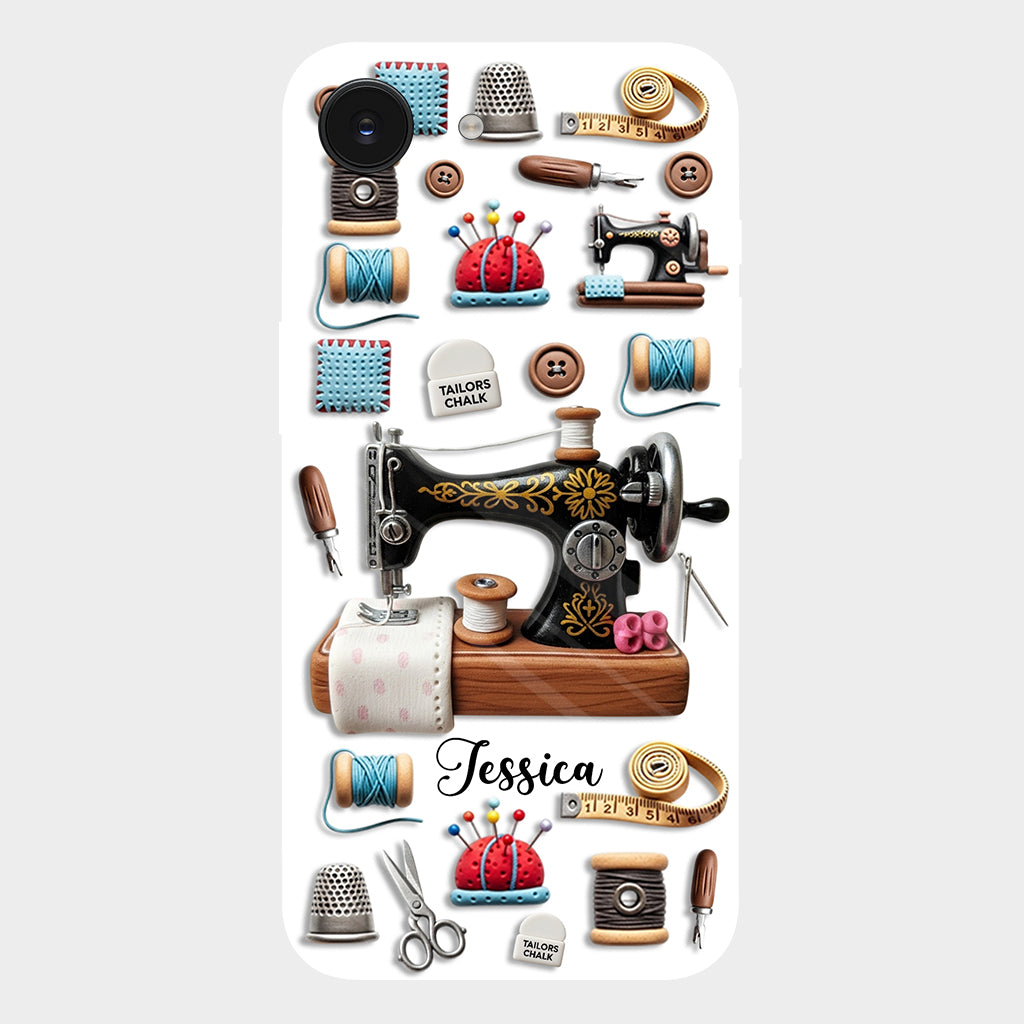 Stunning Sewing Machine - Personalized Sewing Full Print Phone Case