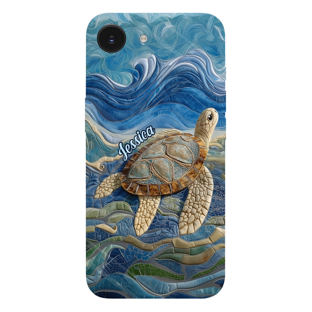 Love Turtles - Personalized Turtle Full Print Phone Case