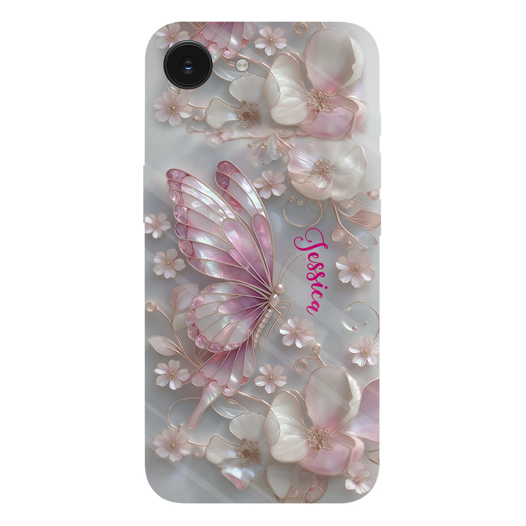 Love Butterflies - Personalized Butterfly Full Print Phone Case